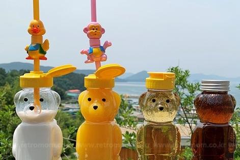 베어보틀 물통 곰돌이 페트병 꿀통