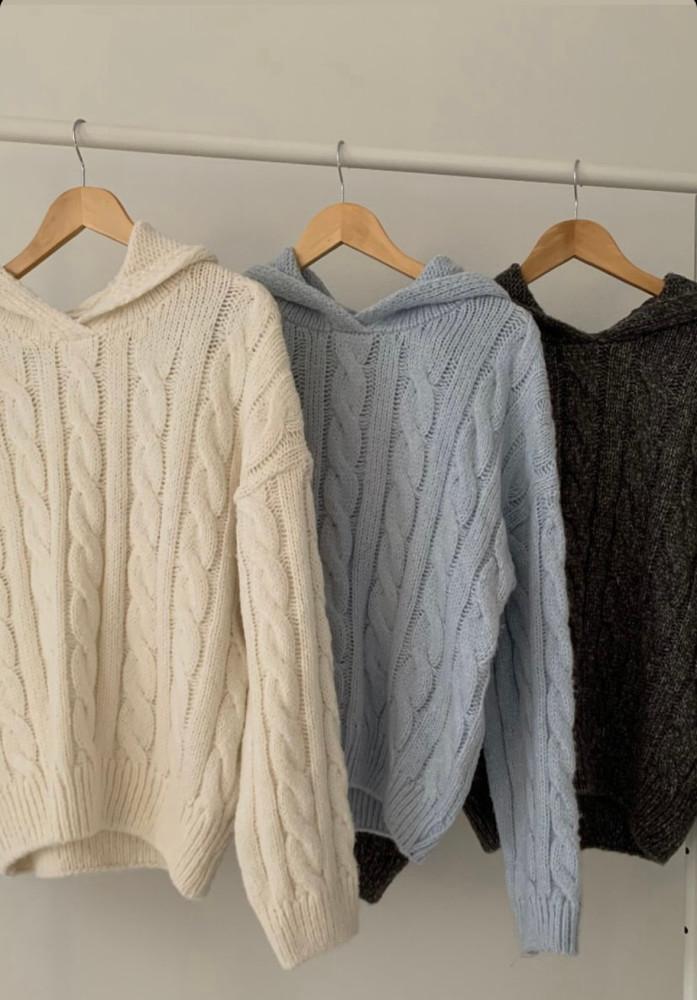 [히피디피] 메이 후드 kt (3color)