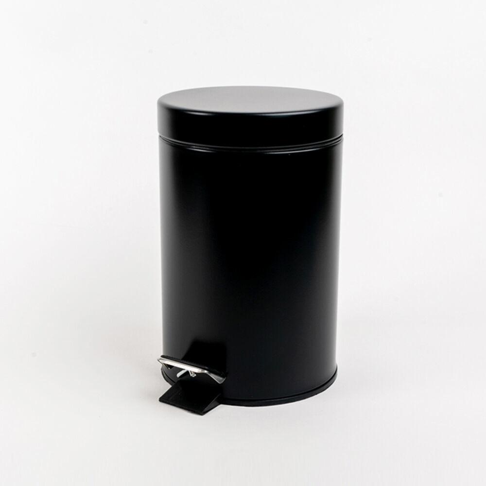 독일 켈라 모나코 스틸 페달휴지통 3L 나이트블랙