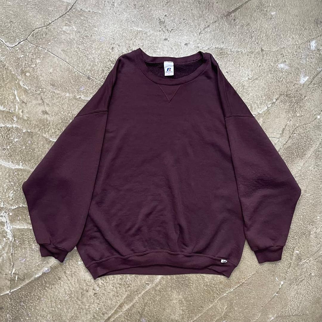 90‘s 러셀 플레인 스웻셔츠 XL