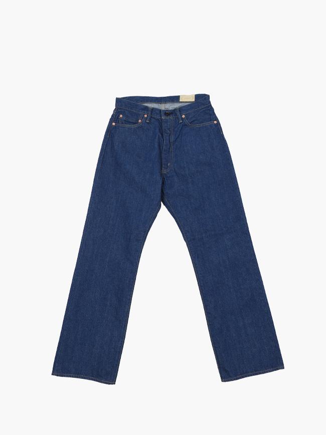 칸타테_ Denim Flare Trousers [L/INDIGO]