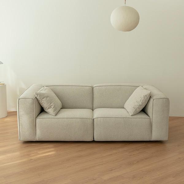 레체 패브릭 소파 3인