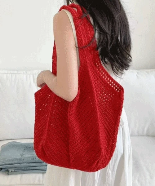 대용량 그물가방