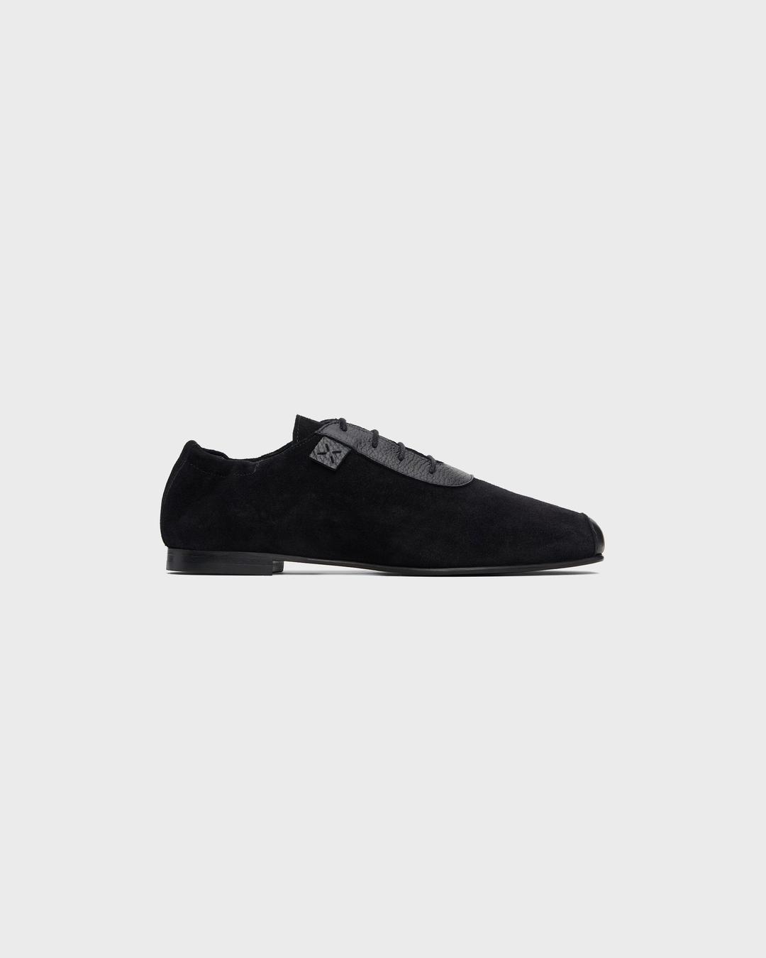 Racer Shoe in Black Suede - EU42
