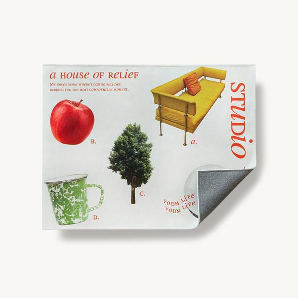 relief 오브제 러그 카페트