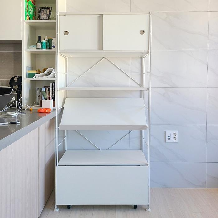 와이어수납 5단 W800