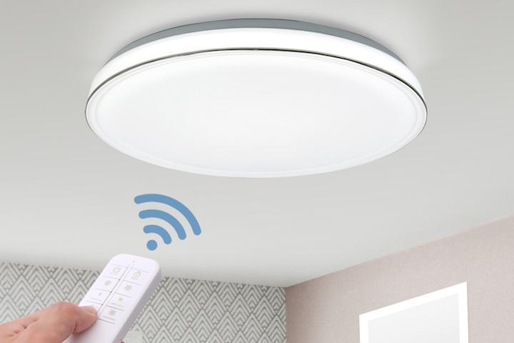 (삼성칩ㅣ국내생산ㅣA/S보장) 다빈 리모컨 원형 LED 방등 60W (밝기조절/타이머) 등