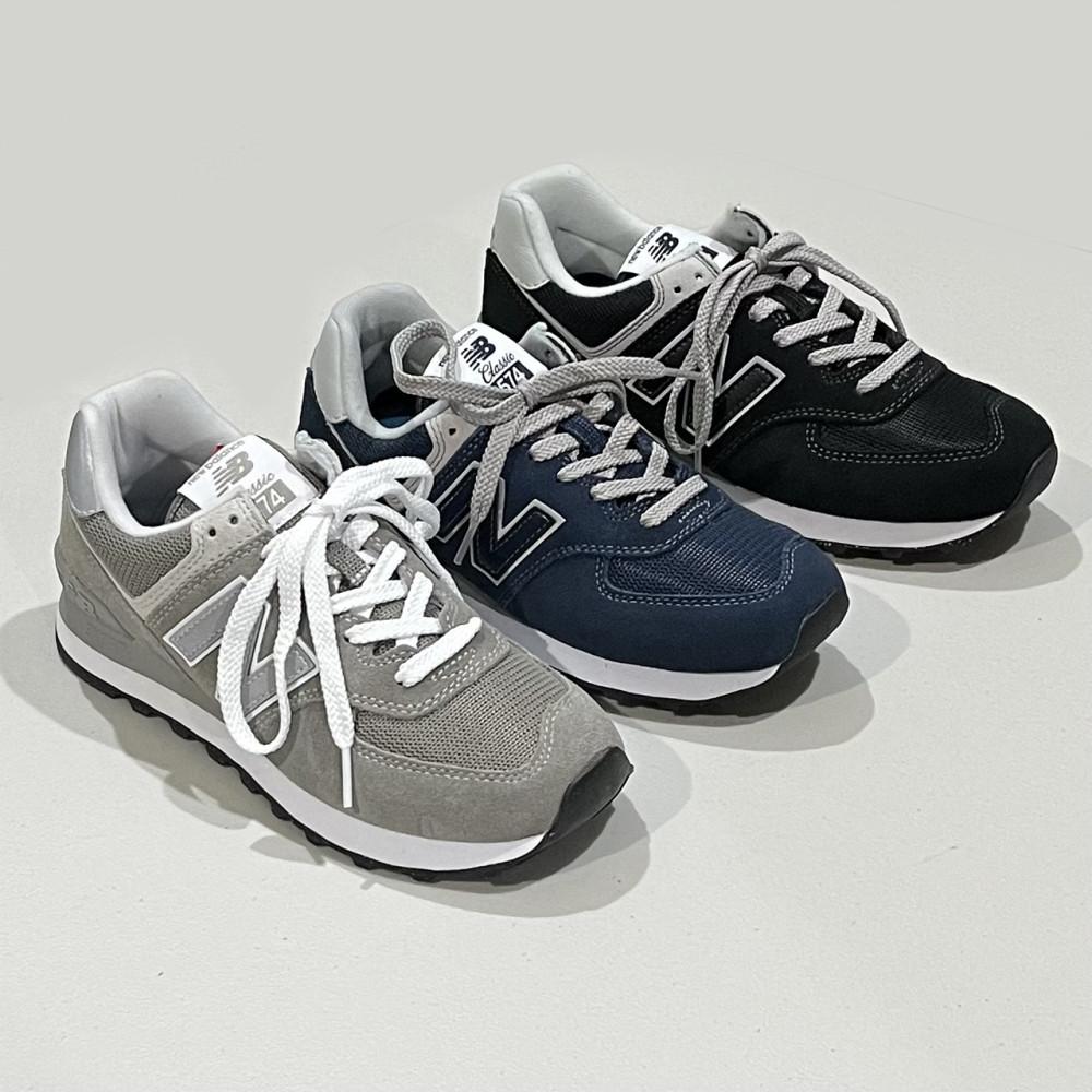 뉴발란스 574 클래식 그레이 블랙 네이비 아이보리 ML574EVG