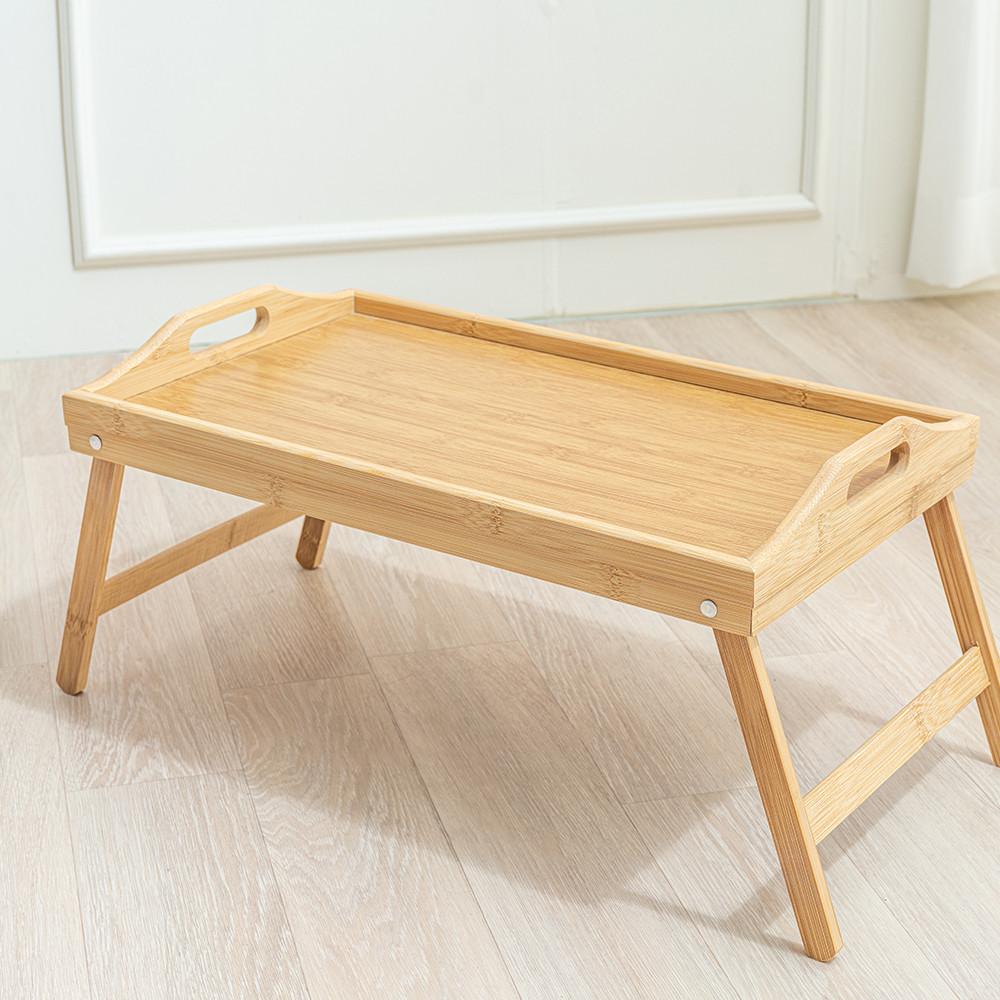 접이식 다용도 사각 폴딩 탁자 티 찻상 원룸 간이식탁 식탁침대 식탁 베드 트레이 테이블