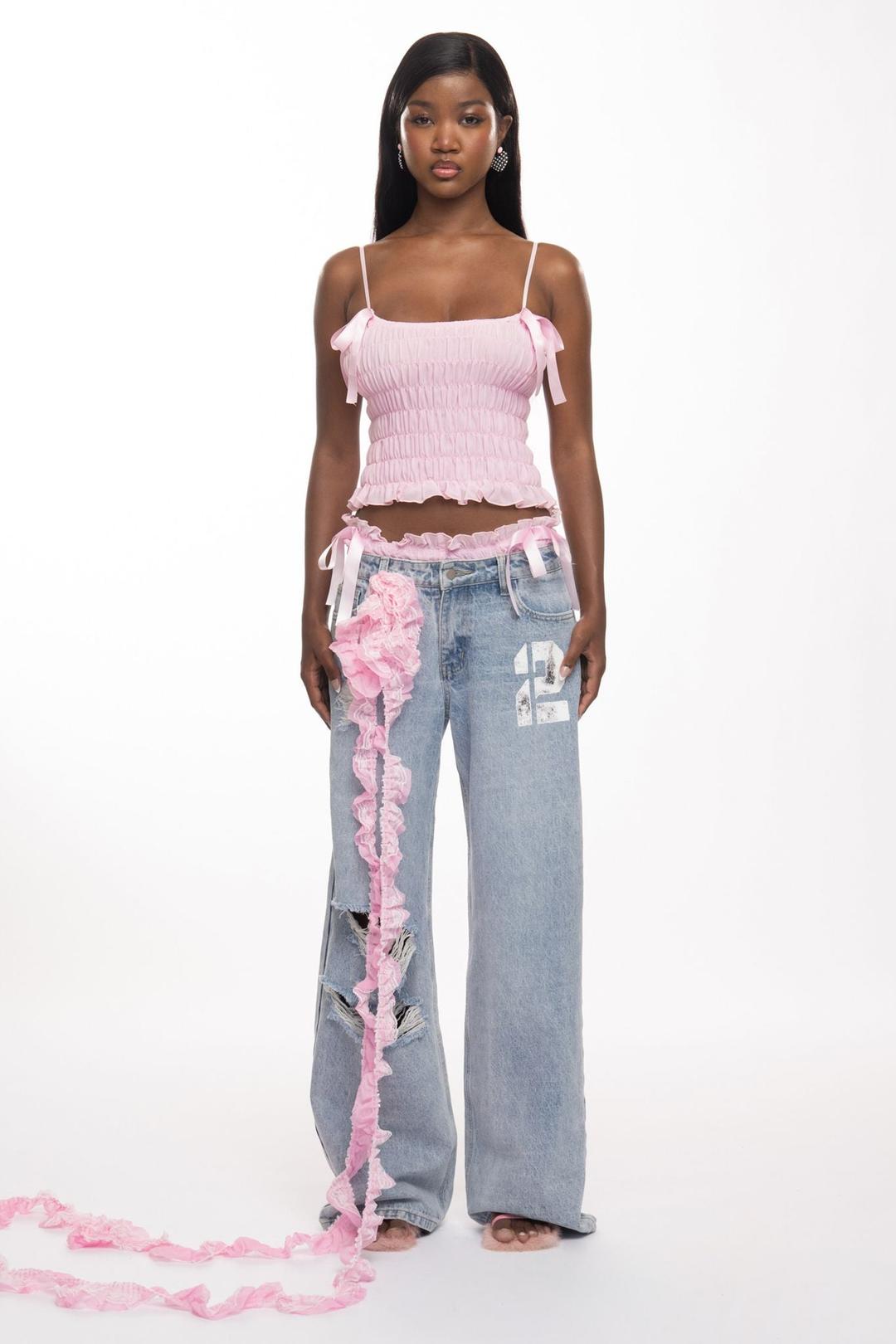 Minnie Top - Pink - L