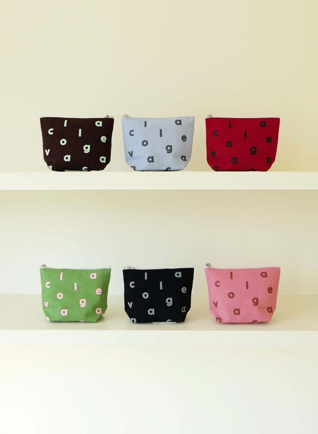 Logo Alphabet Color Pouch (6colors)