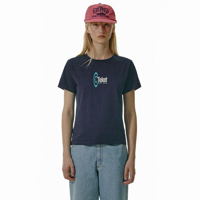Symbol Women Tee Navy