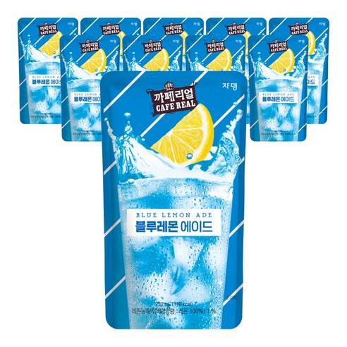 쟈뎅 까페리얼 블루레몬 에이드, 230ml, 10개