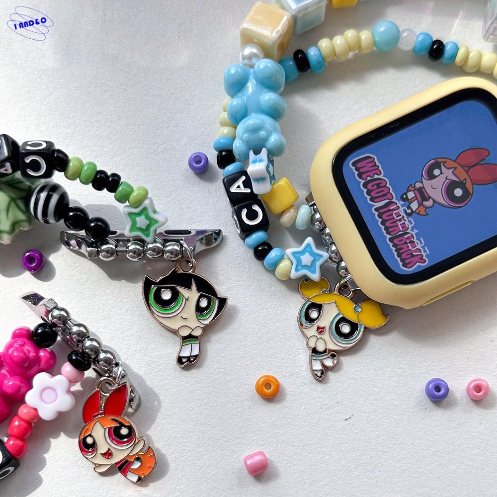 Super Shy Watch Band 파워퍼프걸 애플워치 스트랩 뉴진스팔찌