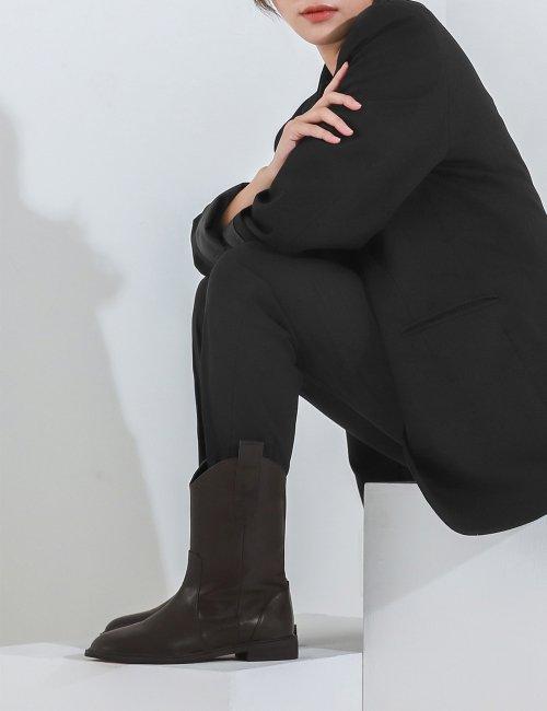 SD92101-DARKBROWN BOREN 보렌 미들부츠