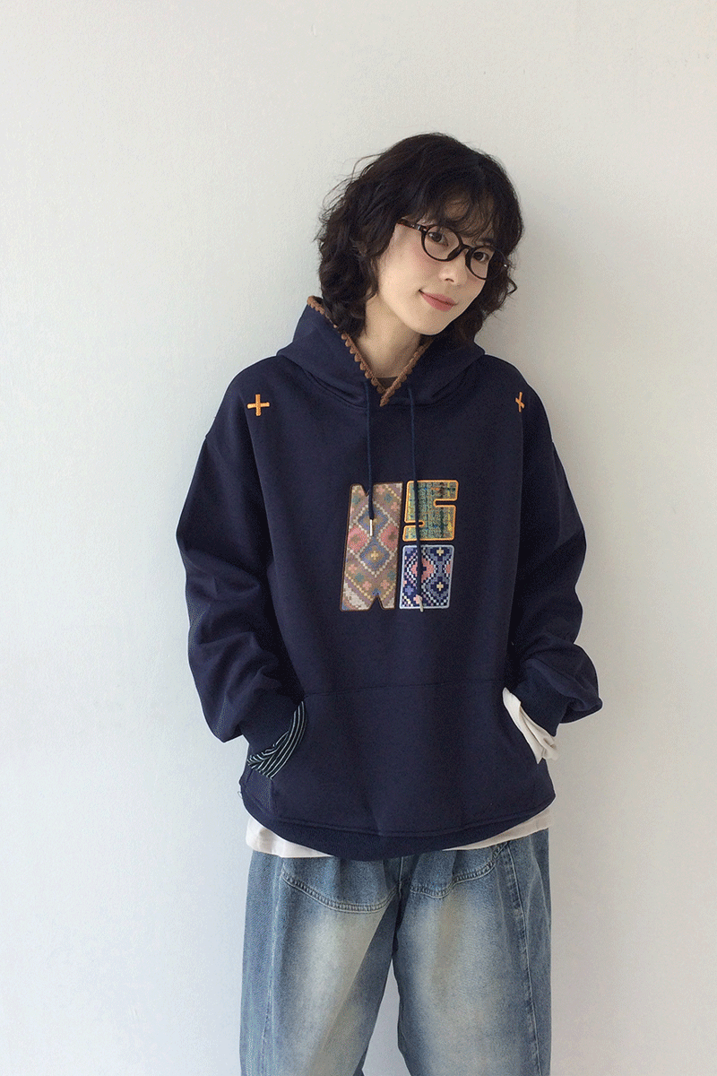 (25FW 미리 어텀🍂)러포 에스닉 후드티