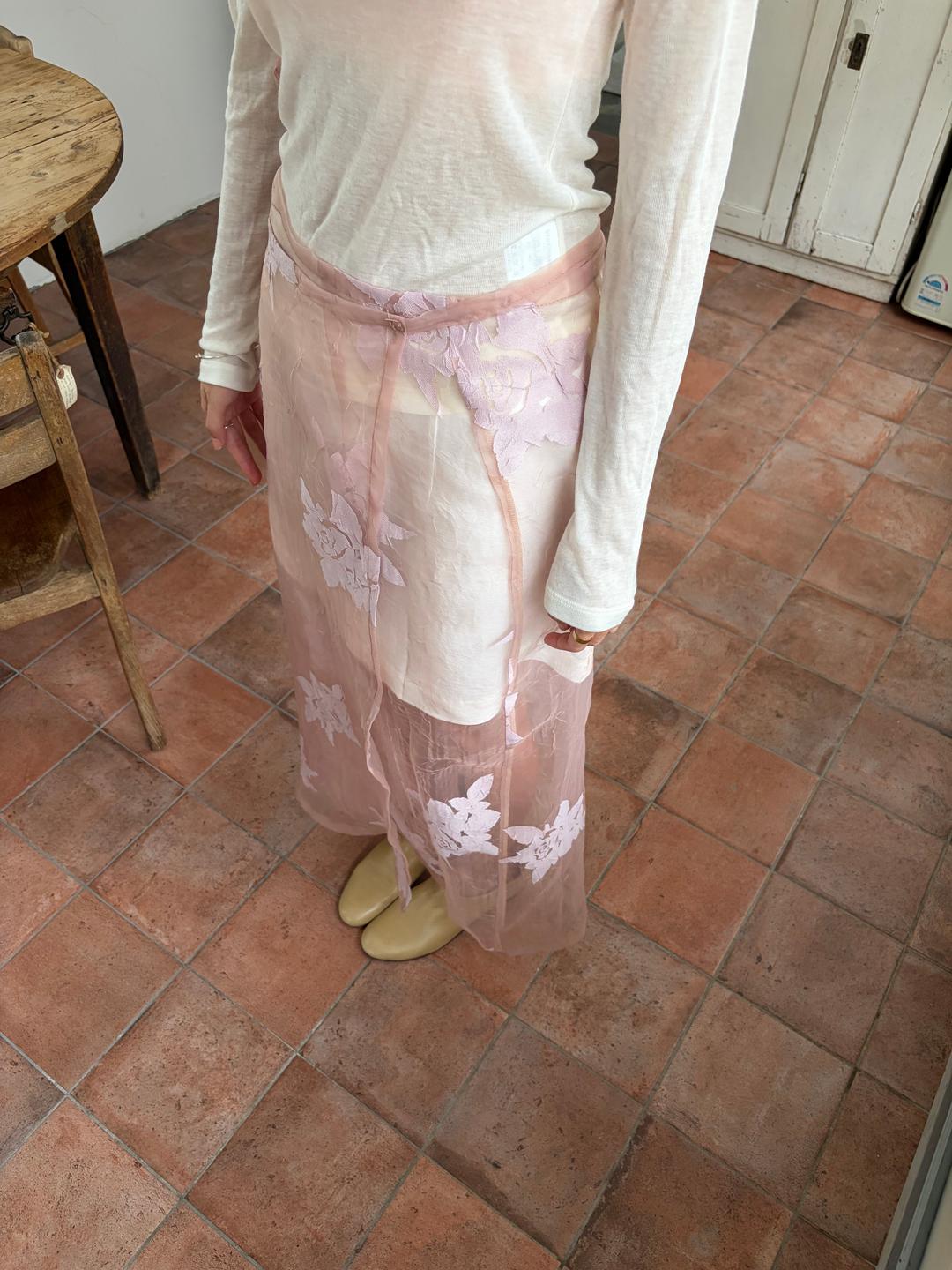 오간자 랩스커트