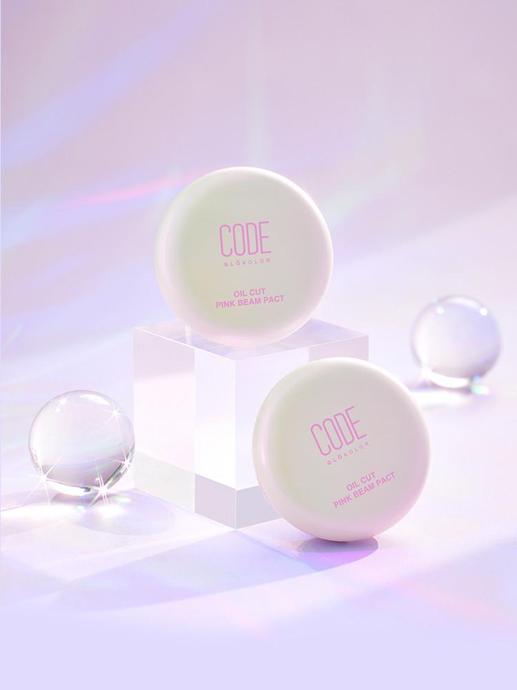 [코드글로컬러] 오일컷 핑크빔  팩트 8 g