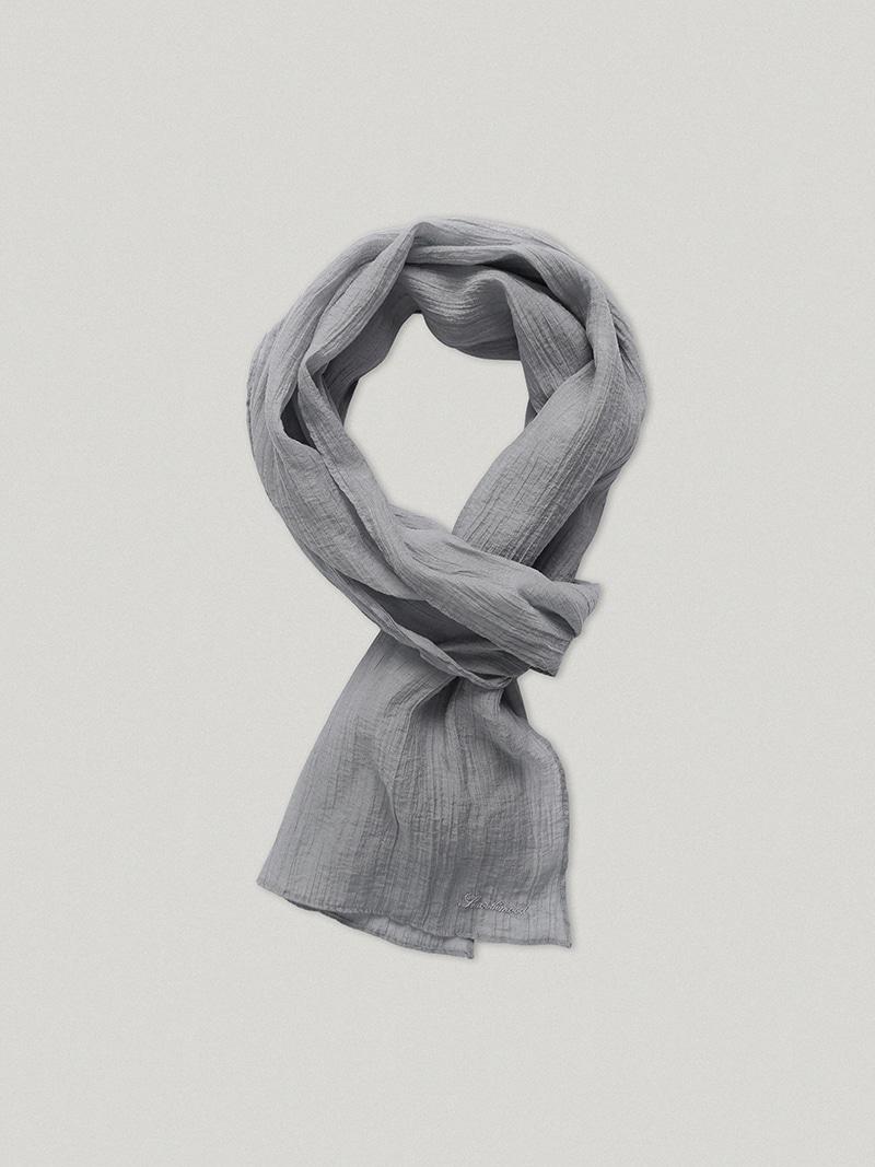 Veil Sheer Scarf Gray (2nd)