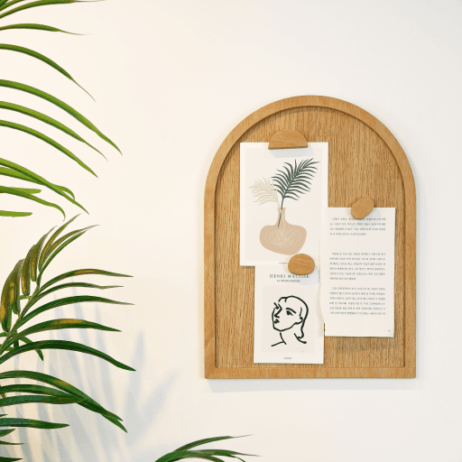 원목 자석액자_아치