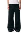 Multi Studded Cotton Pants (Black)