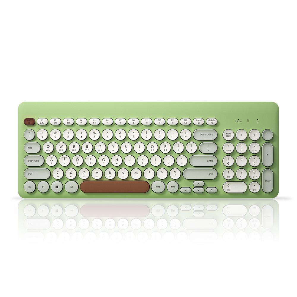 아이노트 96 블루투스 무선 키보드 컴퓨터 노트북 맥북 태블릿 아이패드 등 멀티페어링 5.0