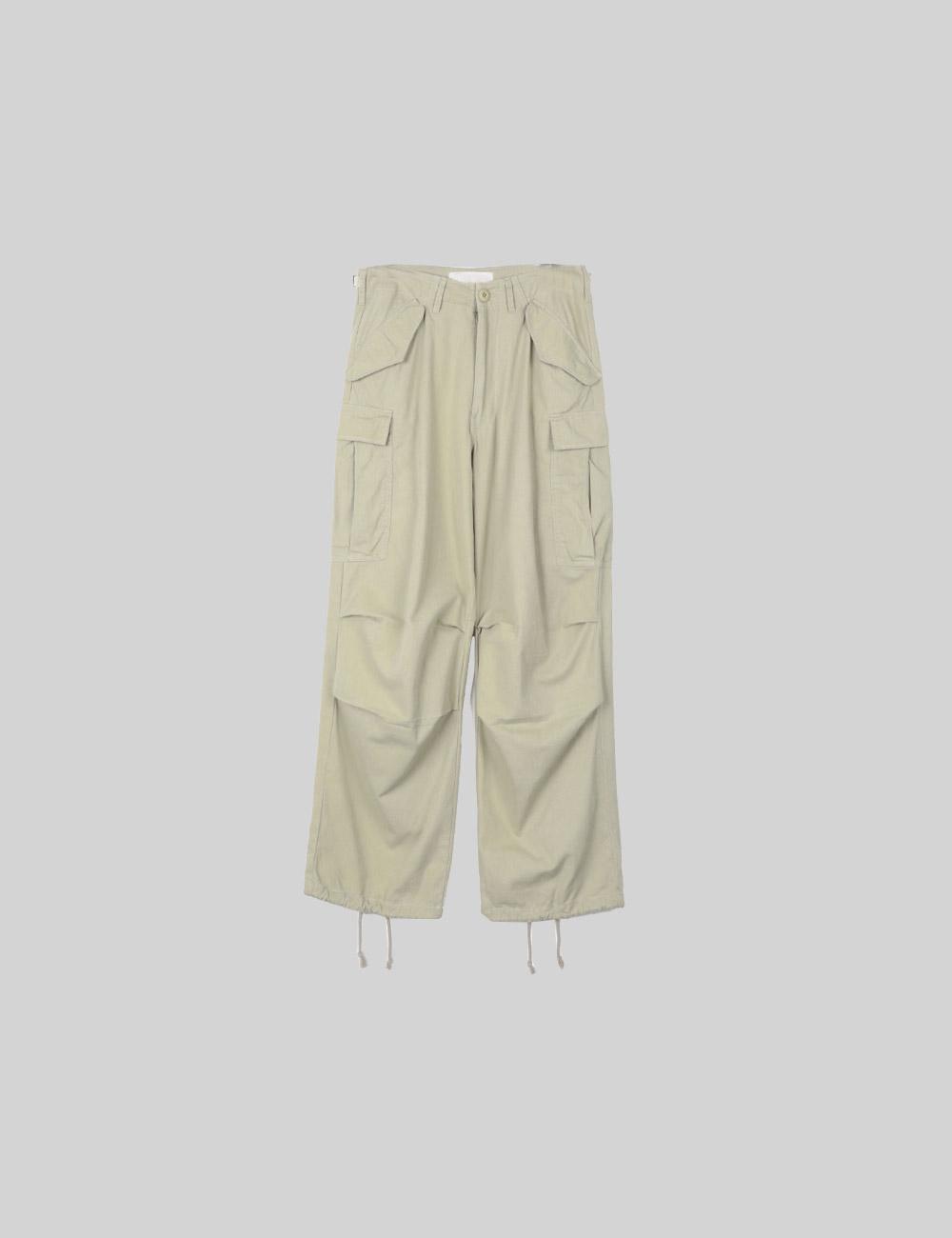 고하이 (UNISEX) OOTJ 롭킨 스트랩 와이드 카고팬츠