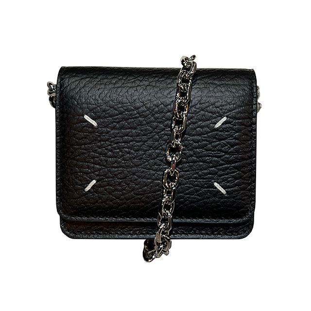 더팩토리 당일 22FW 메종 마르지엘라 시그니처 스티치 체인 스트랩 지갑 (SA3UI0009 P4455 T8013)