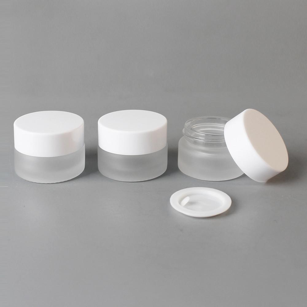 유리 크림 용기 5g 화장품 소분 휴대 공용기