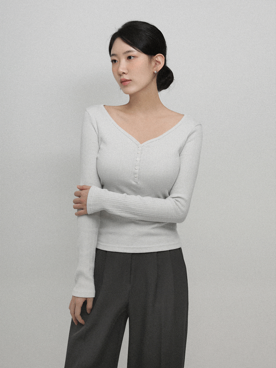 V-NECK T-SHIRT.001 -3color