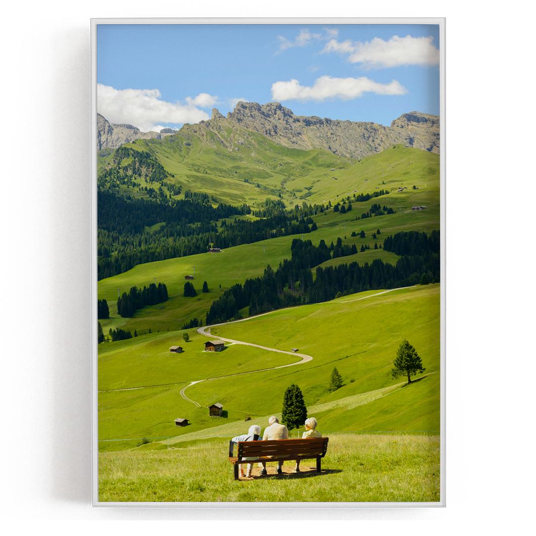 스위스에서의 휴식, 인테리어 포스터 Holiday in Switzerland #1