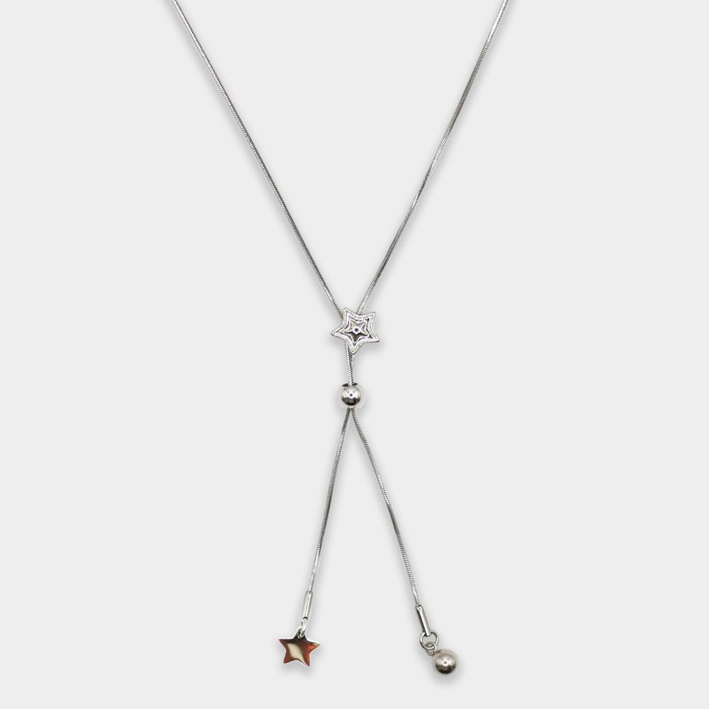 Adjustable Star Point Necklace