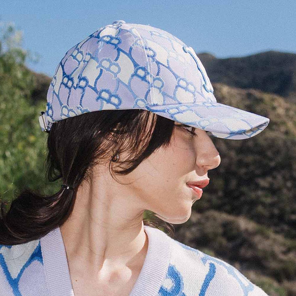 아가일 모노그램 스트럭쳐 볼캡 BOS (Cream)