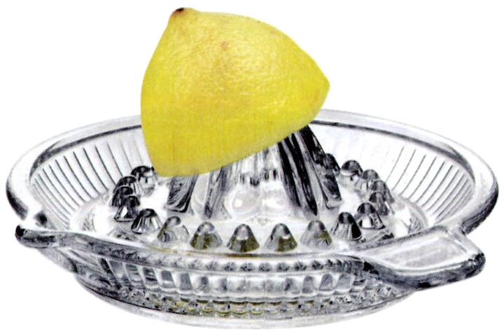 파사바체 글래스 레몬 스퀴져 베이직 유리 레몬짜개 Basic 유리레몬즙짜개 유리즙기 스퀴저