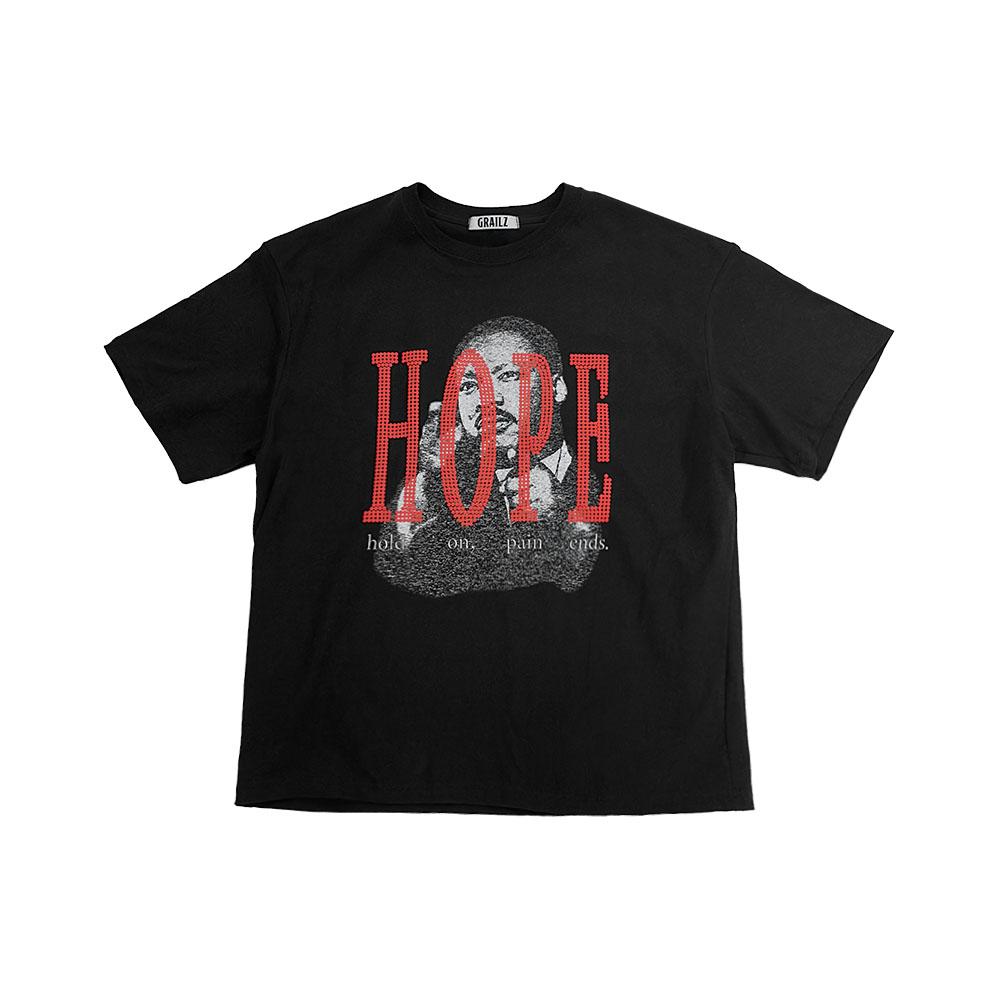 PAIN ENDS T-SHIRTS [BLACK]