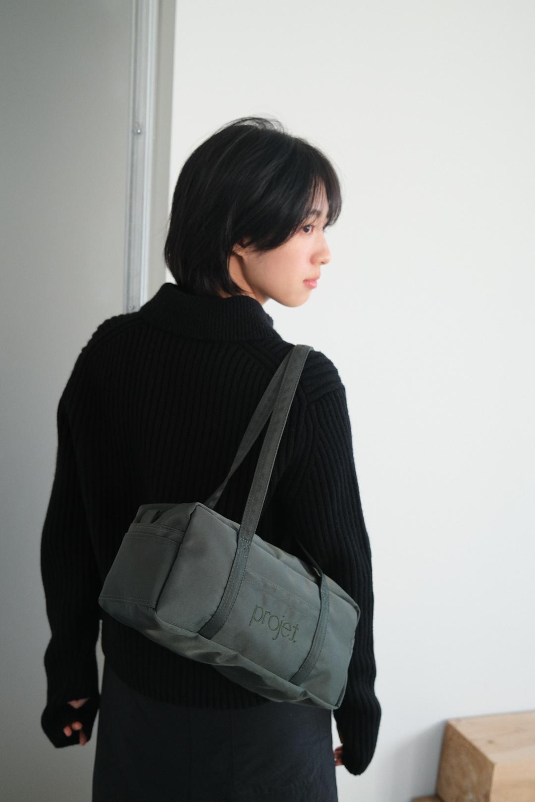 compact duffle bag (deep green)
