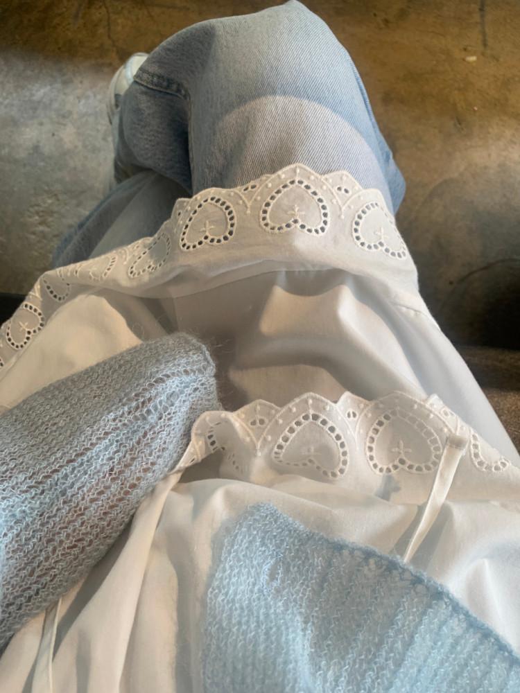 punch skirt 펀치 스커트