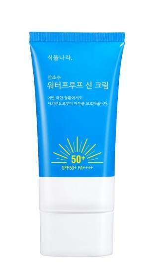 식물나라 산소수워터프루프선크림(대용량) 100mL
