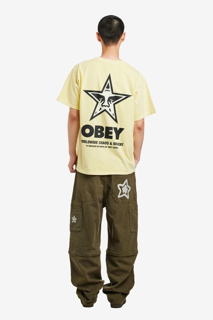 OBEY INTERNATIONAL SEOUL OVERDYED SS