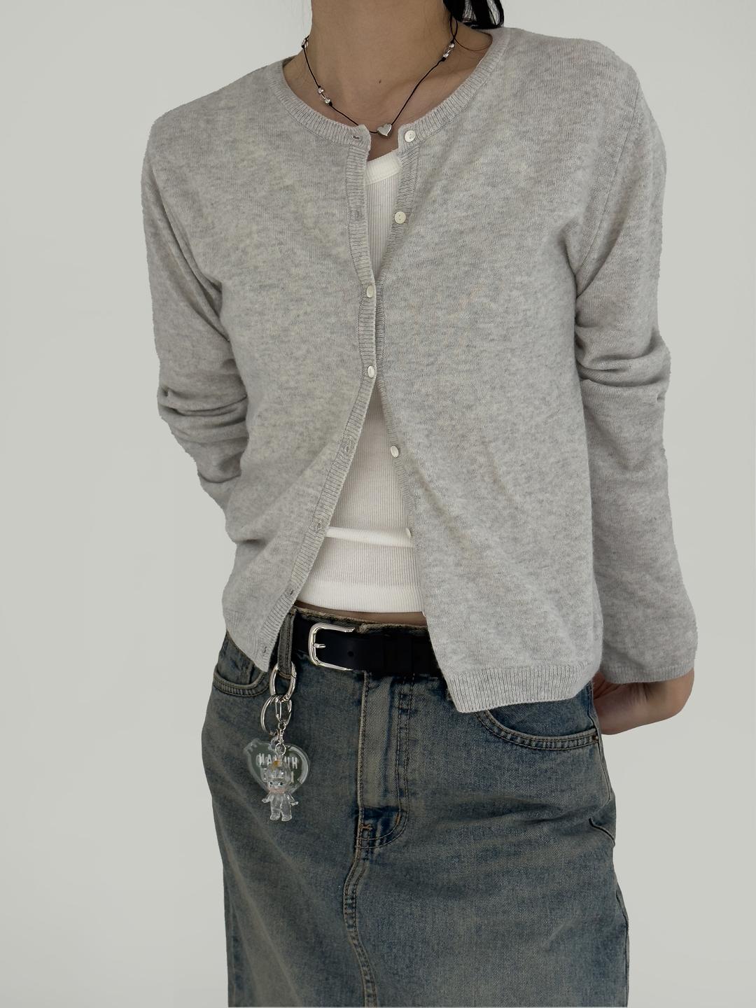 리튼 울 가디건 3color