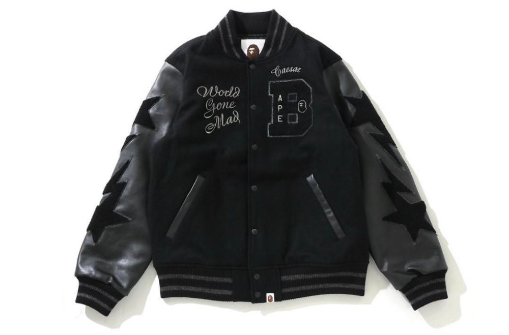 (베이프정품) 베이프 바시티 자켓 BAPE VARSITY JACKET