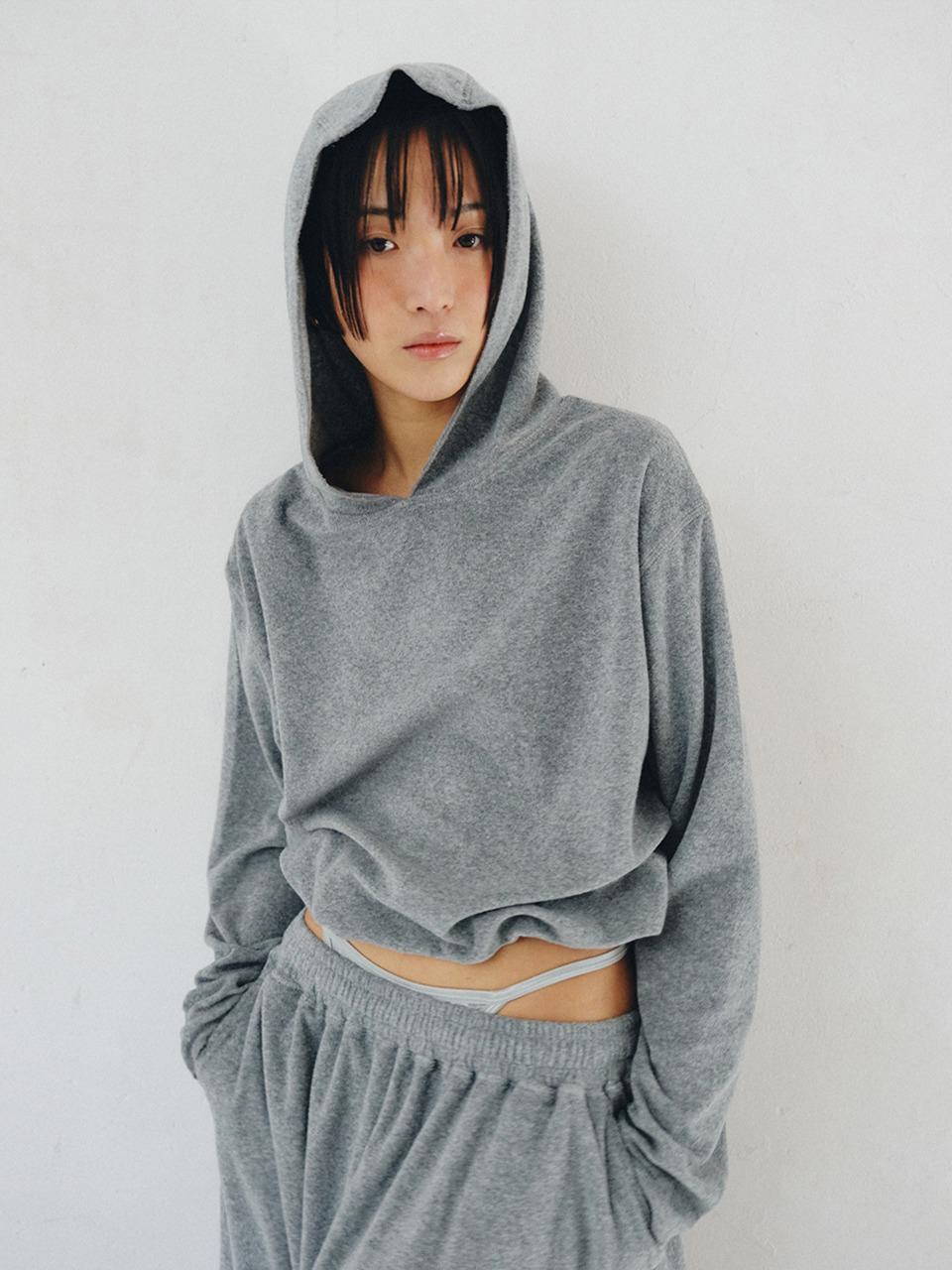 [PLZPROJECT]TERRY HOOD, GRAY