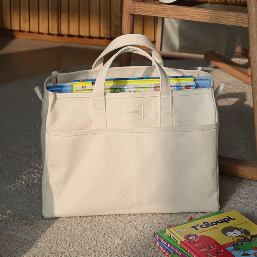 스토리 백 책 바스켓 기저귀 가방 외출 보관함 바구니