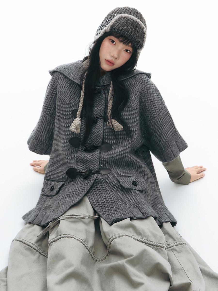 TAKEANAP Hearthstone Toggle Cape Cardigan