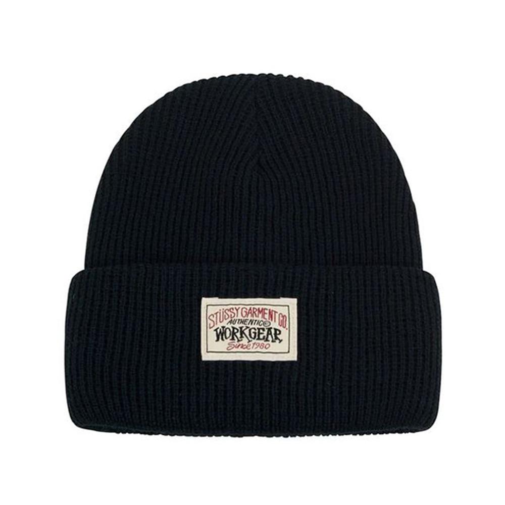 STUSSY WORKGEAR WAFFLE CUFF BEANIE 워크기어 와플 커프 비니