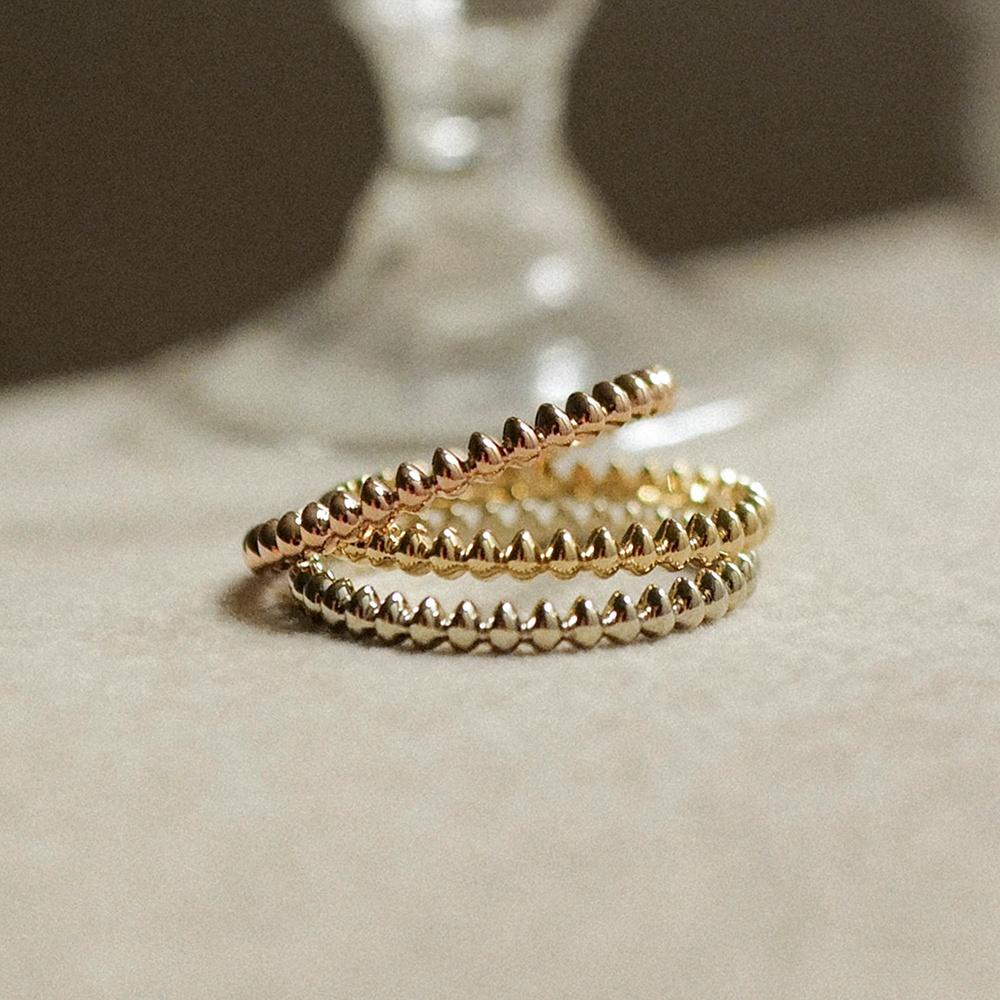 14k 미니 드롭 반지