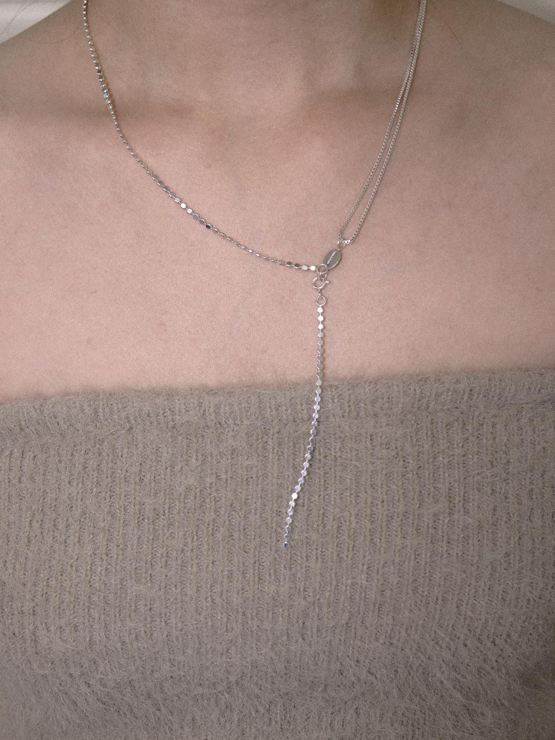 Mix chain necklace