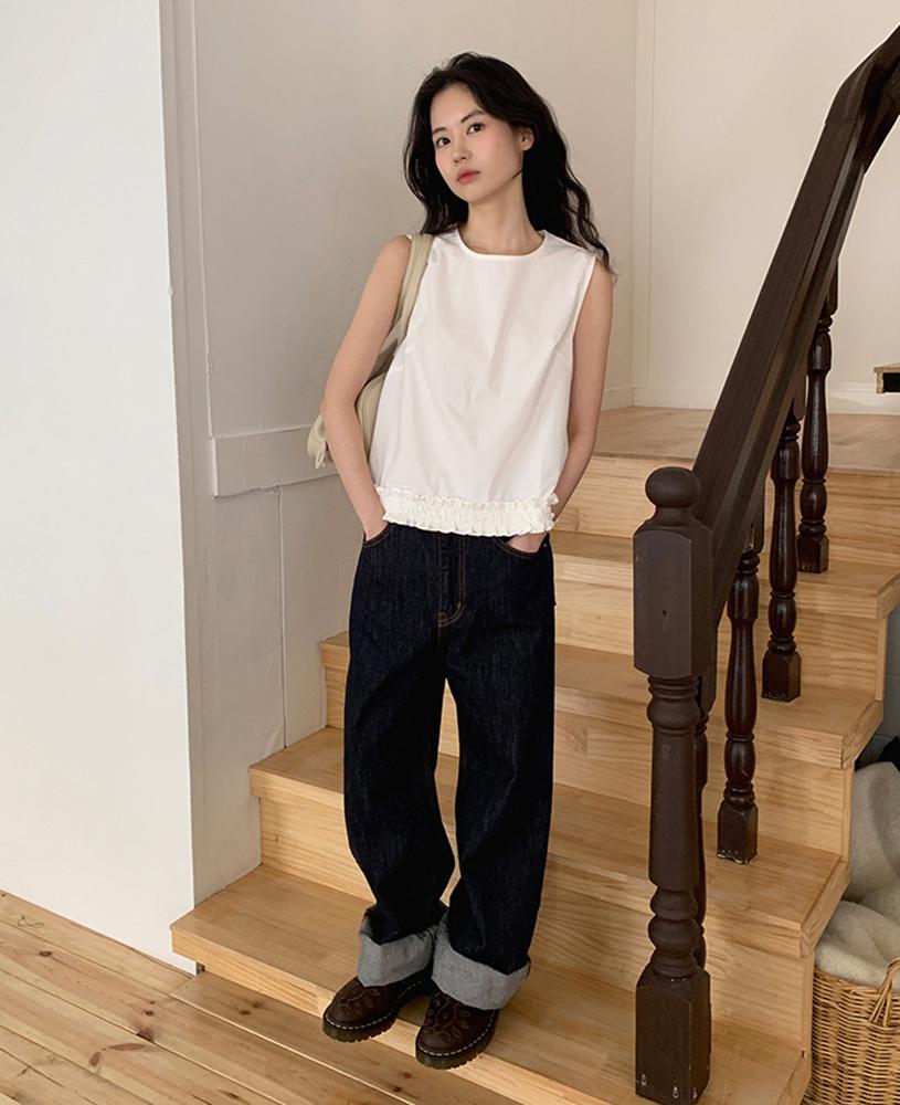 메이비베이비 Dudeb Nonfade Denim Pants