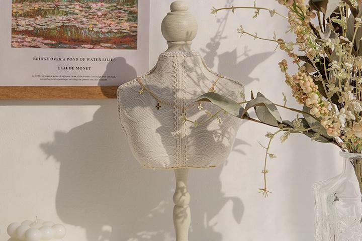 레이스 마네킹 악세사리 거치대