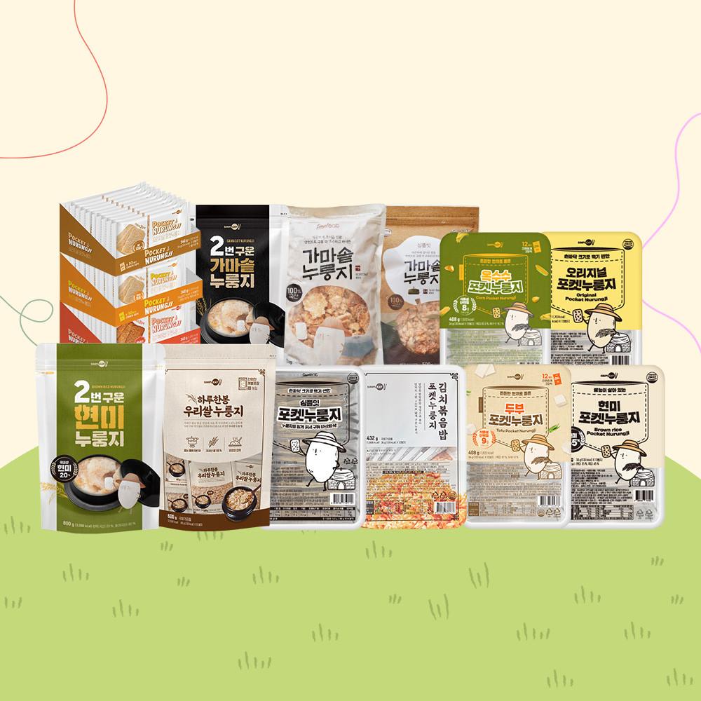 심플잇 K스낵 두부 포켓누룽지 골라담기